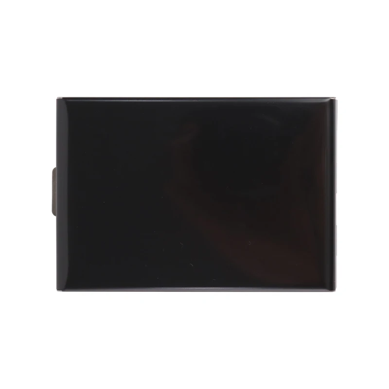 Large Size Stainless Steel Credit Card Case Metal Card Wallet ID Card Case With 10 Slots RFID Blocking Cardholder