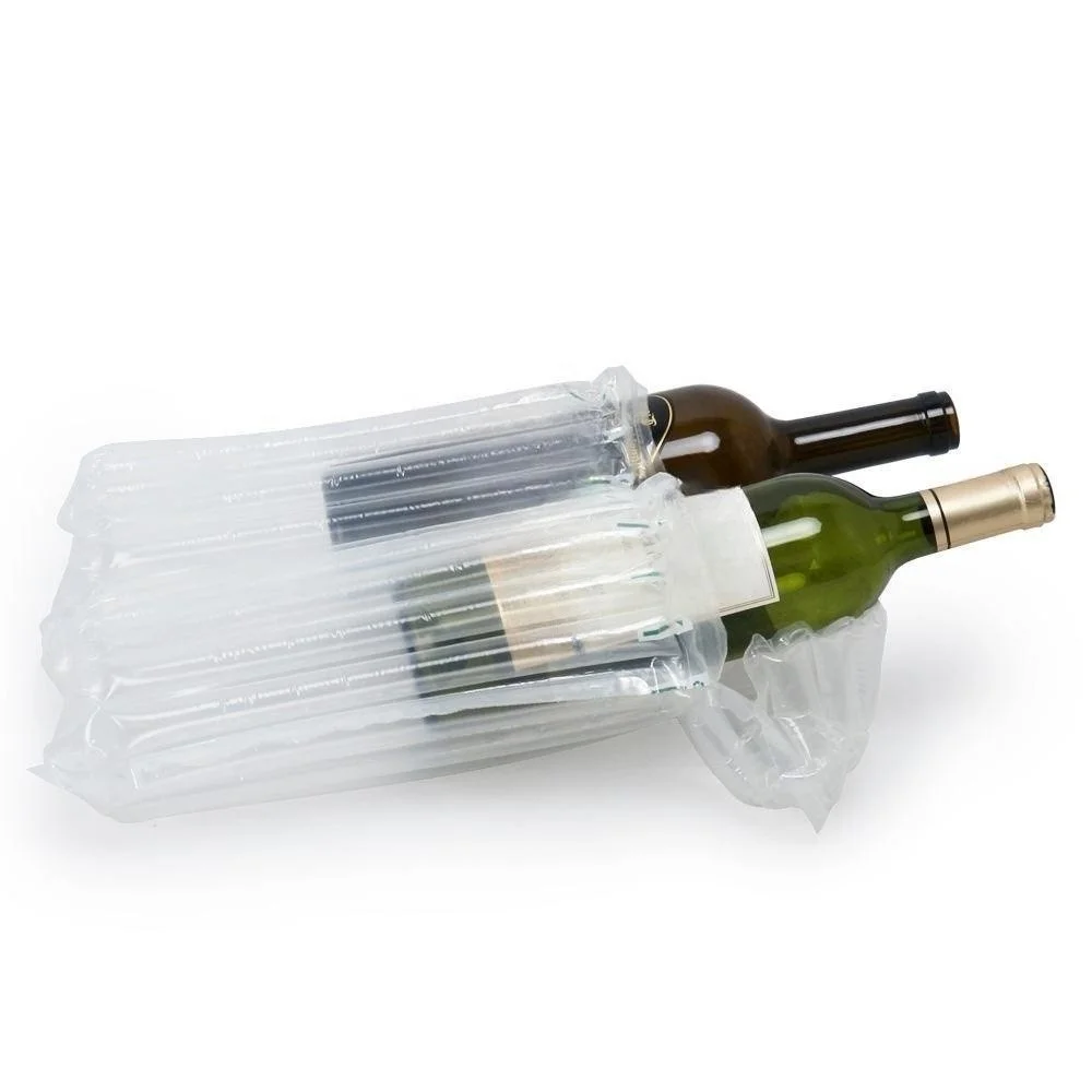 Protective Cushioning Waterproof Material Thickened Inflatable Air Column Bag For Bottle Packaging