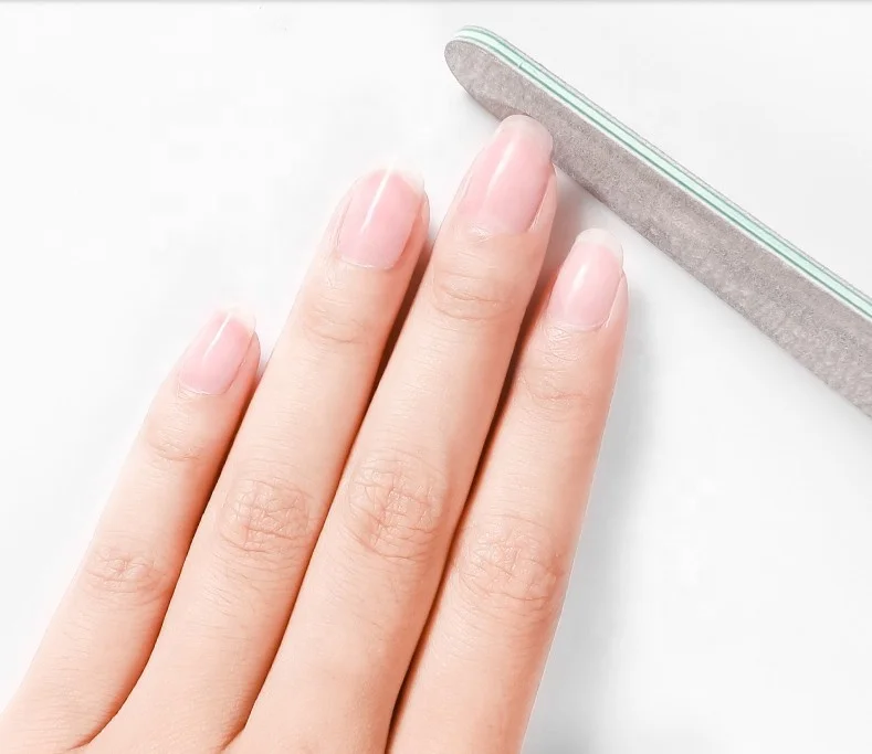 HZ salon pro private label nail file medium/fine/coarse abrasive grit to create perfectly shaped nails quickly and easily