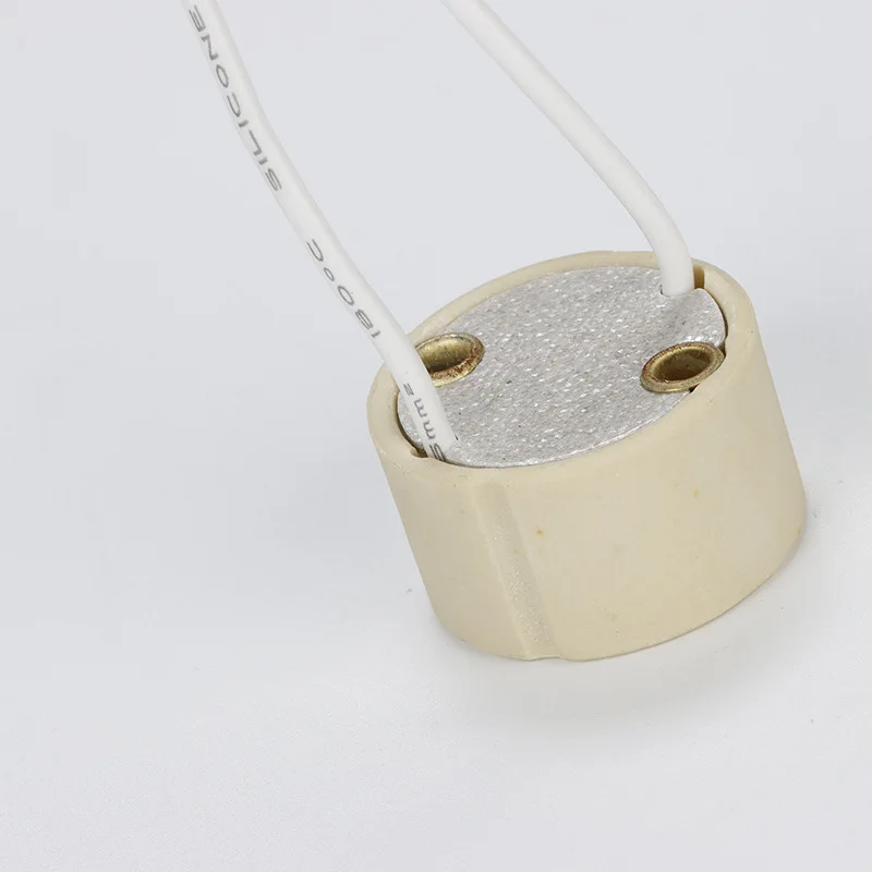 Gu5.3 Socket G6.35 G4 G9 Hid Halogen Lamp Ceramic Holder Base Porcelain Lamp Holder Pottery Socket