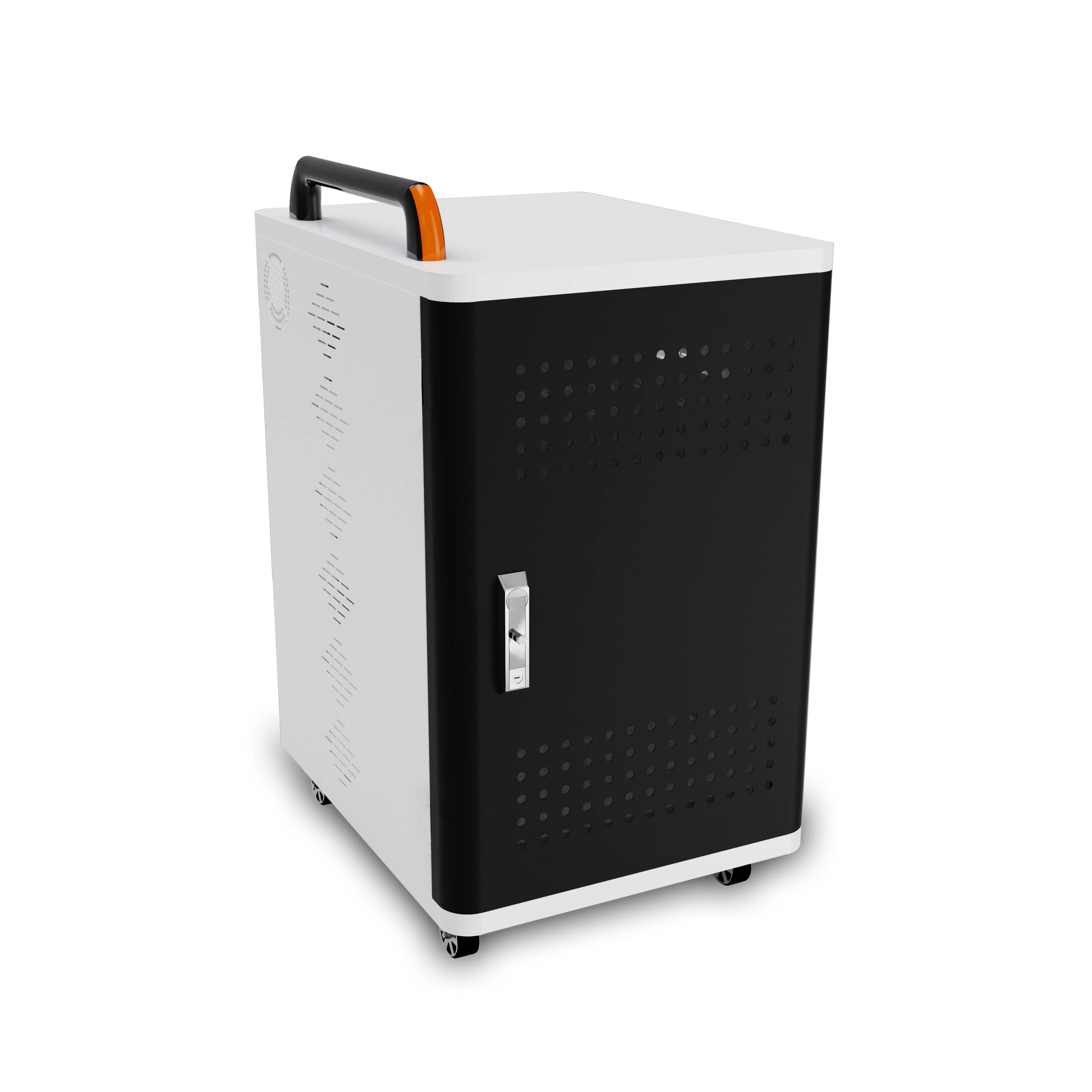 20 Slots AC Power Sockets Movable Laptop Charging Cart