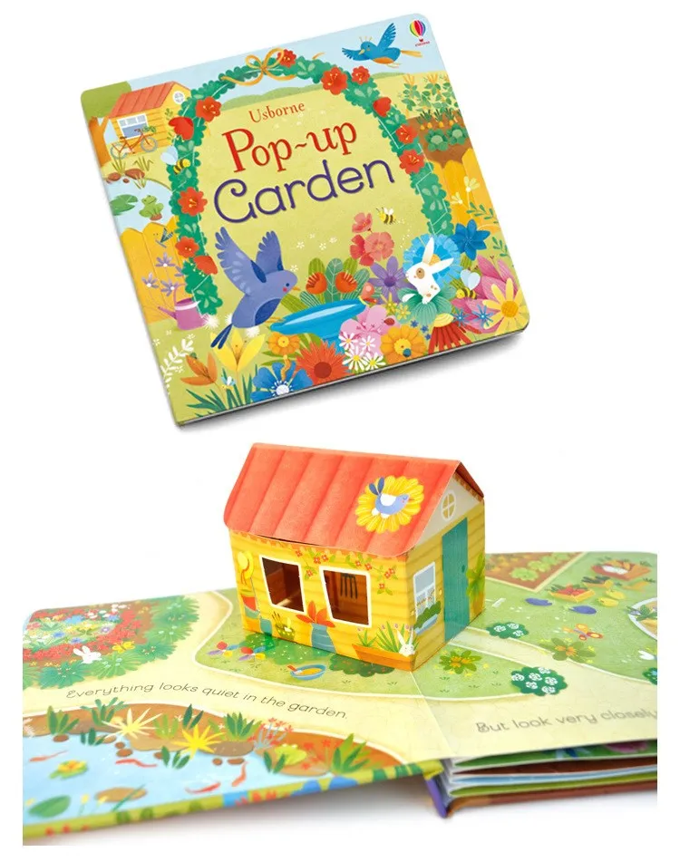 usborne books Pop up series 5 style 3D hardcover paperboard books pop up dinosaurs