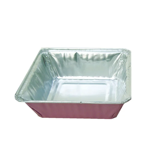 Airline disposable aluminum foil barbecue trays