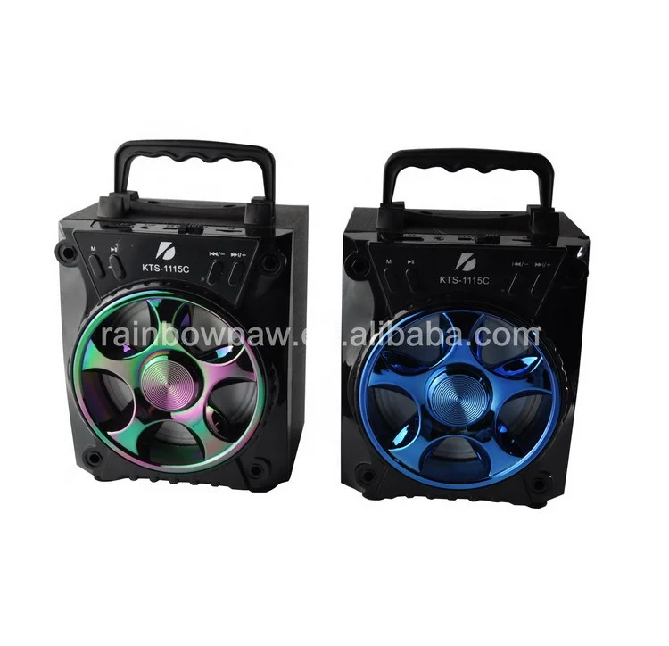 Kts-1115C  High Quality Outdoor Wireless Mini Speaker Home Theater System 4 Inch Loudspeaker,Portable Speaker Party Speaker