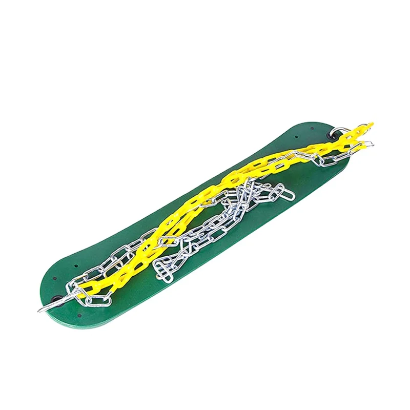 Child kids single rubber swing seat outdoor hanging rubber