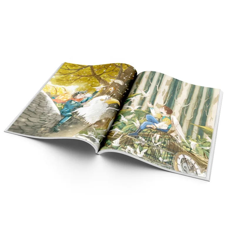 
Book Printing Adult Cheap Colouring Books Comic Magazine 