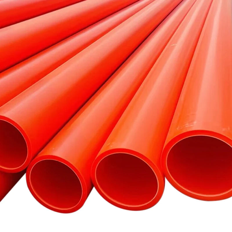 China Plastic 3 Inch 6 Inch 100mm 150mm Cpvc Electrical Pvc Conduit Pipe Plumbing Materials Mpp Pipe Electric Pipe