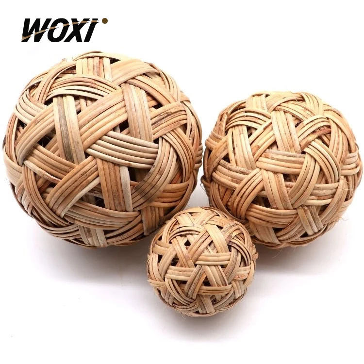 Rattan ball Popular sports spike ball takraw sepakraga ching loong kick volleyball
