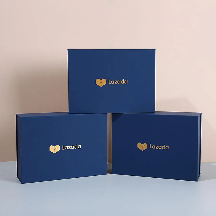 Luxury Packaging Black Clothing Shoes Accessories Hair Ribbon Fur Wigs Socks Packaging Paper Box