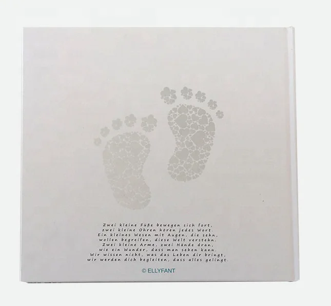 2022 new arrivals OEM custom design hot stamping spiral binding baby first-year memory-book and journal