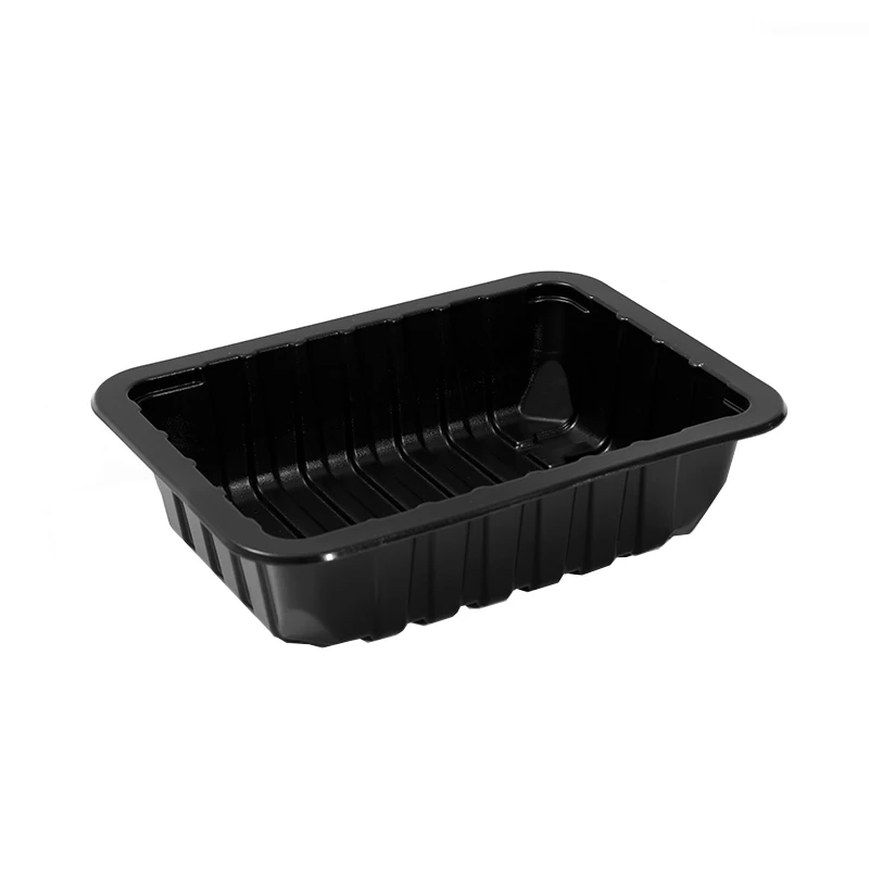 Disposable degradable food packaging meat tray fruit and food plastic tray service tray