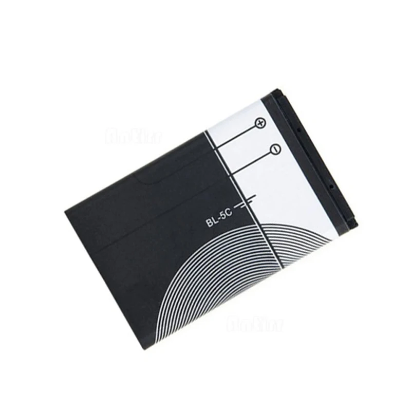 BL-5C Replacement Battery 1020mAh Original BL 5C Rechargeable Batteries + USB charger For Noki a Mobile Phone Li-ion 3.7V BL5C