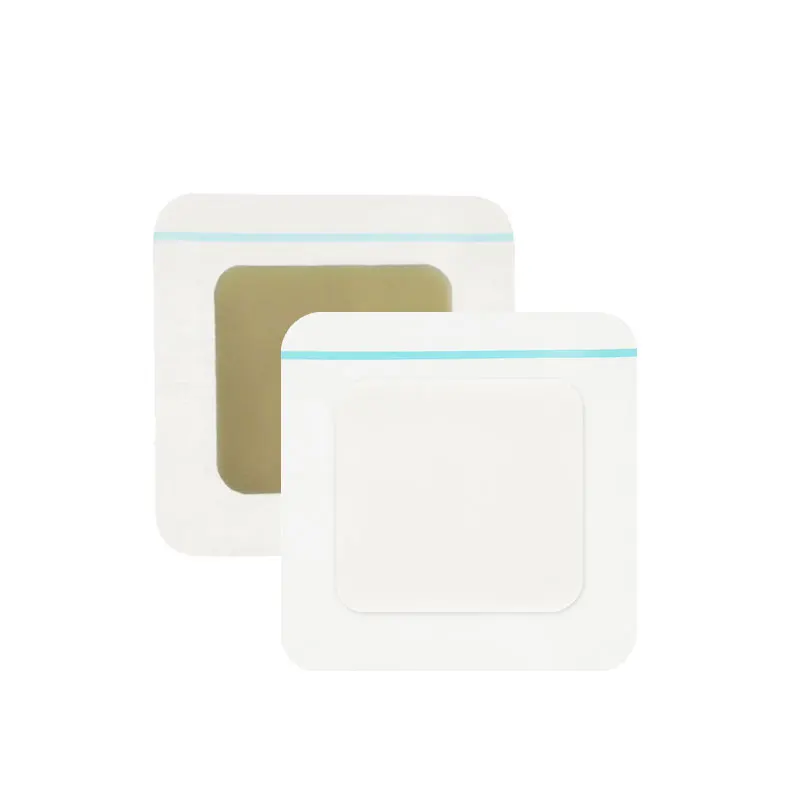 Гидроколлоидная (СМС) пена для ран одноразовая Водонепроницаемая наклейка ухода за ранами