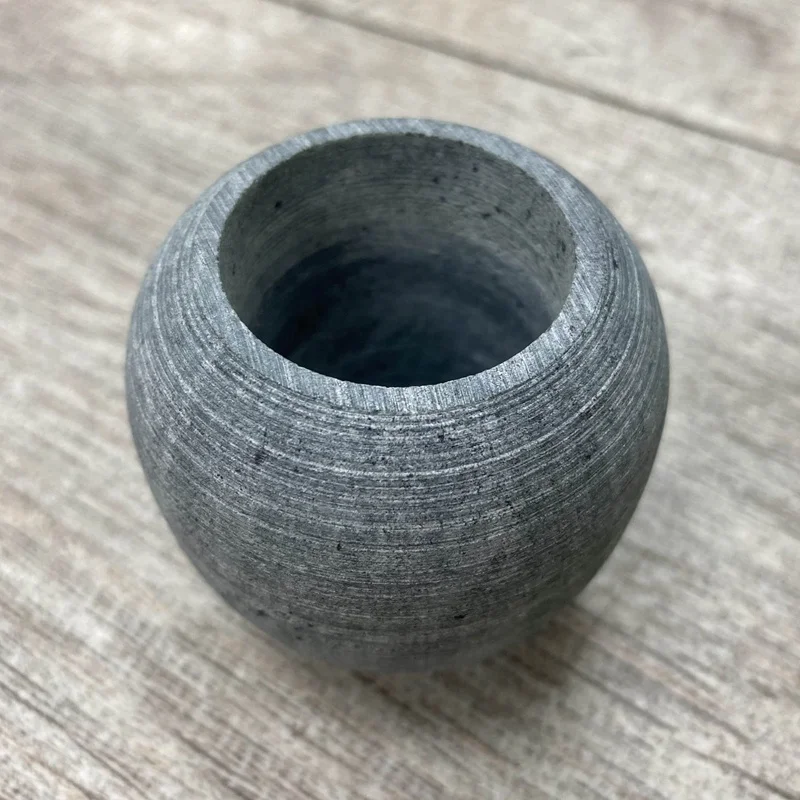 Dry Sauna Rooms Accessories Granite Stone Sauna Cup for Aromatic Oil