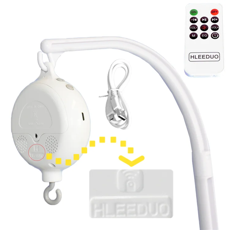 Hot Sale Hanging Music Box Baby Musical Crib Mobile Toy