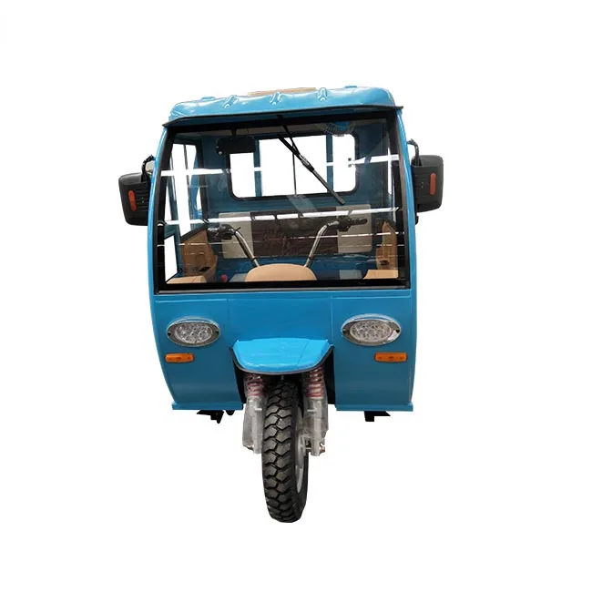 Semi closed 3 wheel electric cargo  motorcycle auto wheel battery China
