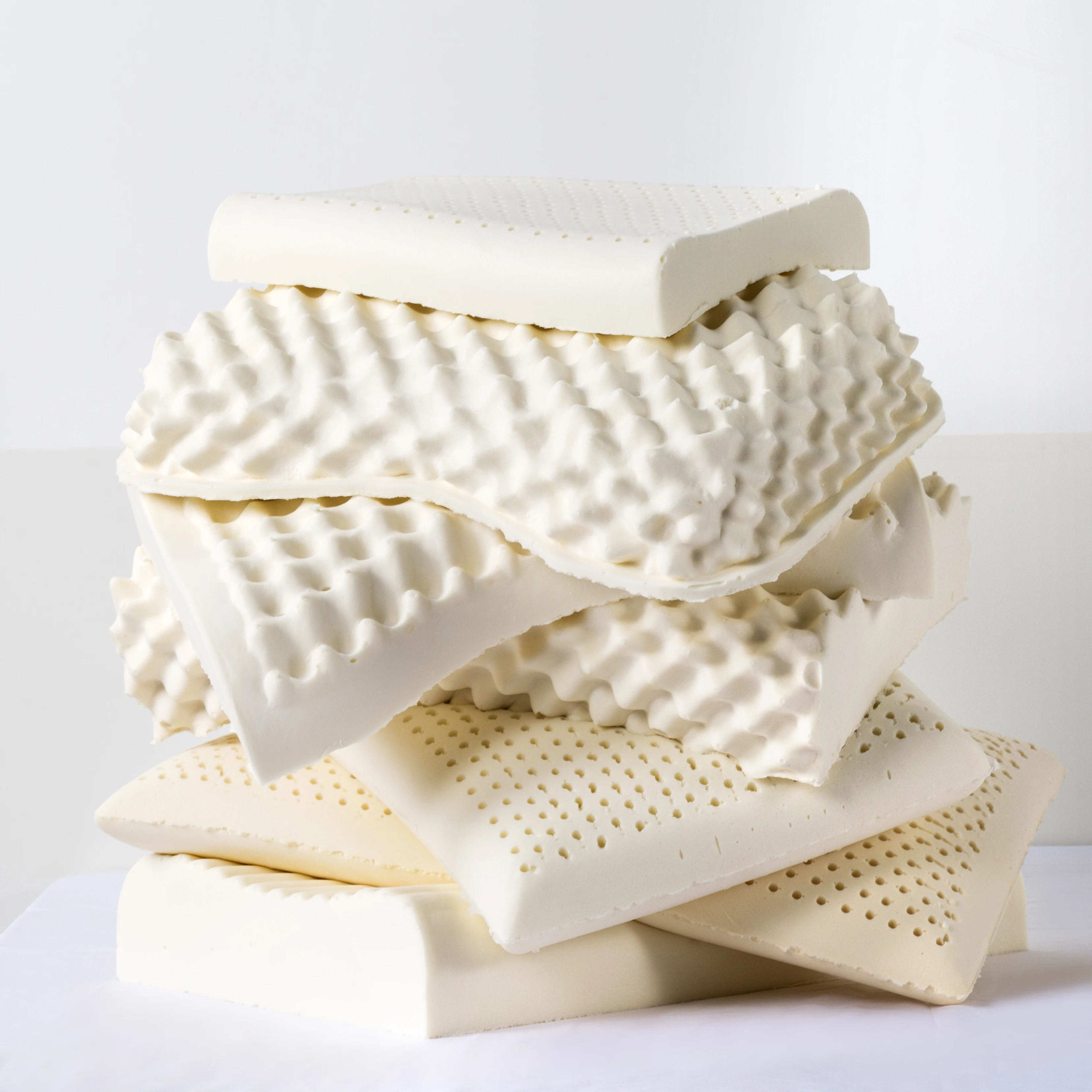 Good Quality Magic Sound Asleep Latex Foam Contour Rubber Pillow