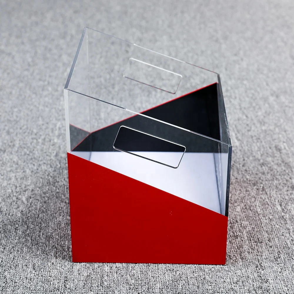 Factory direct logo print Cocktail Beer Wine Champagne Holder With Led luminous Acrylic Vodka Whiskey Bar Party Ice Bucket