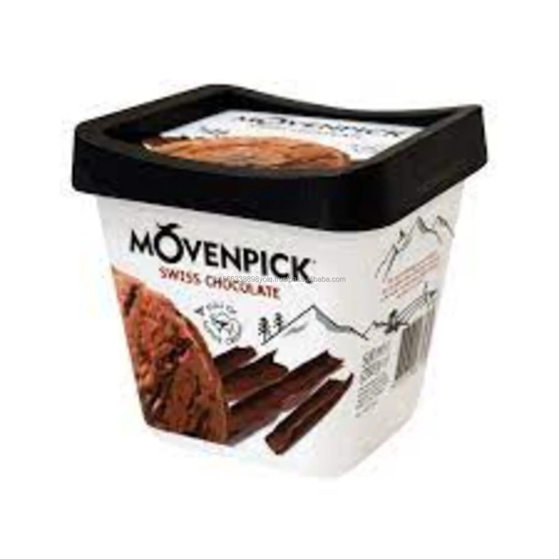 Movenpick Ice Cream 18 x 100ml (Vanilla Dream) Pack in Movenpick Carrier Bag