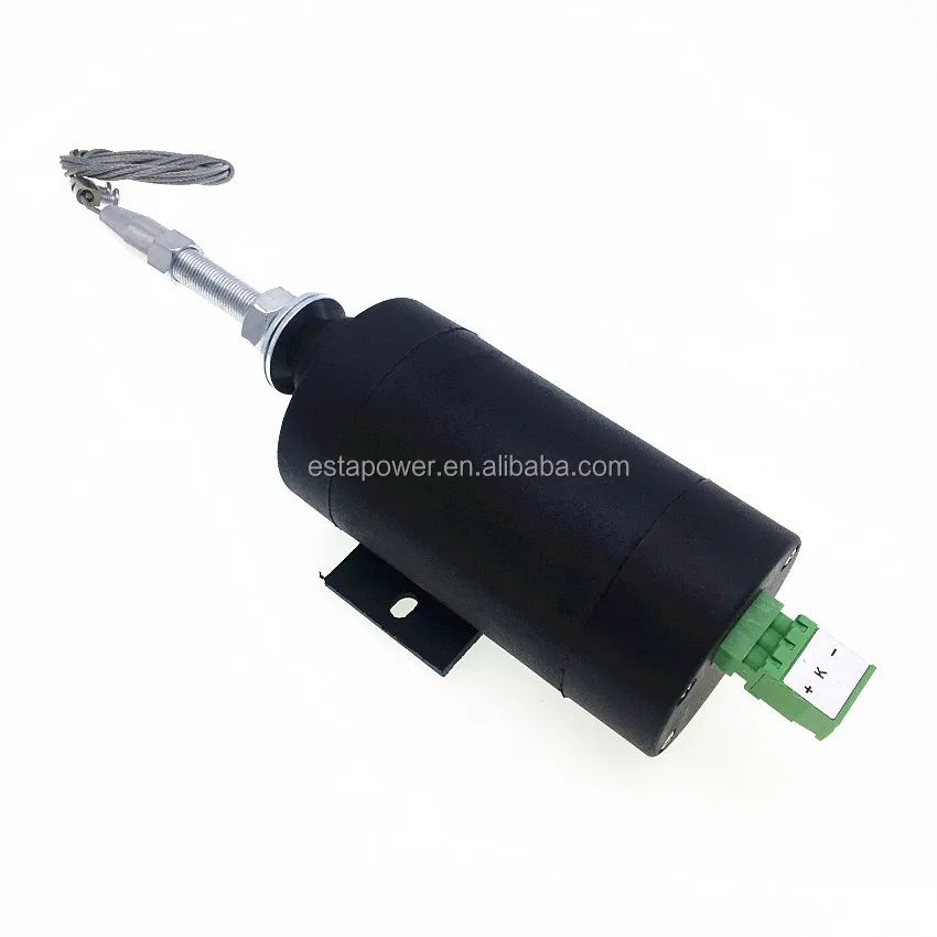 Engine Stop Solenoid Power on type XHQ-PTG Power off type XHQ-PTG 12V 24V for Diesel Generator