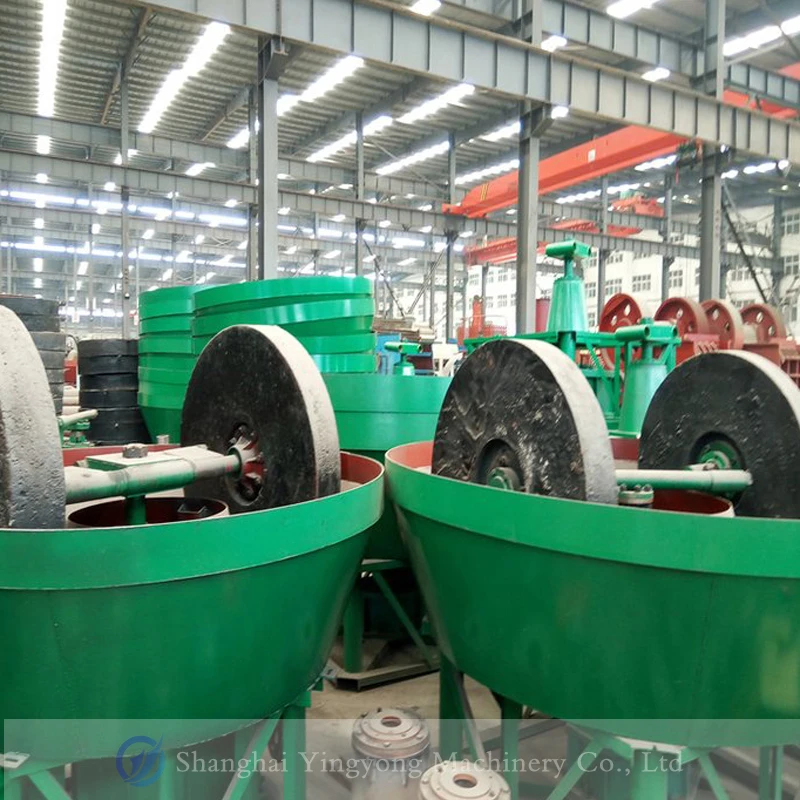 China base price advanced wet pan mill washing plant with concentrator 1400 1200 machine for gold