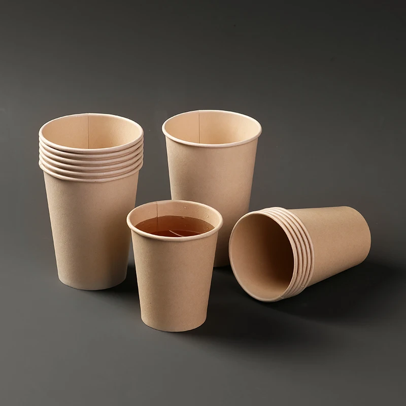 Custom Logo Personalised Disposable 8oz/9oz/10oz/12oz /14oz/16oz Coffee/milk Tea/cola Beverage/multifunctional Paper Cups