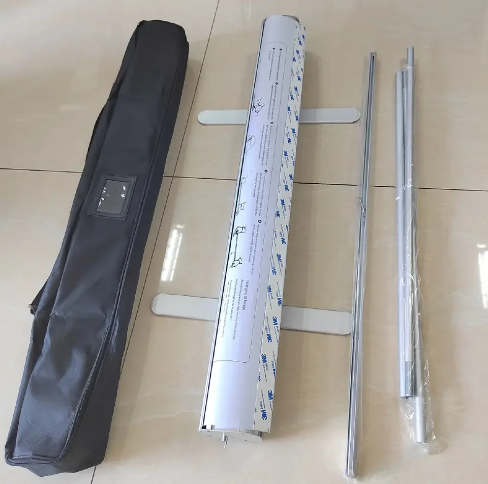 New Aluminum Single Side Banner Stand for Big event Advertising Roll up banner for Promotion Exhibition Display