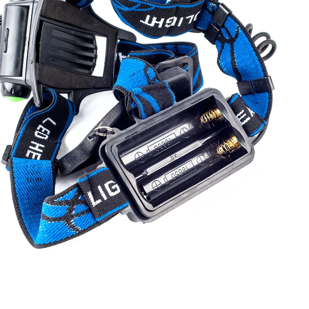 Hot sale camping headlamp aluminium dimmable led usb rechargeable led headlamp