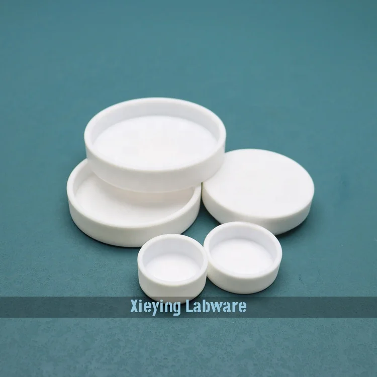 30mm to 120mm Laboratory High Temperature PTFE Cell Cultivating Petri  Culture Dish with Lid