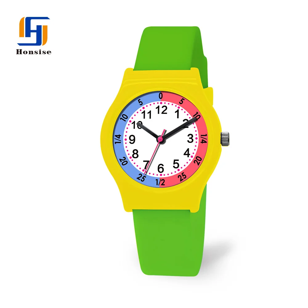 Armbanduhr Hot Sale Promotional Custom Silicone Strap Quartz Hand Watch Gifts For Kid Children Quartz Watch