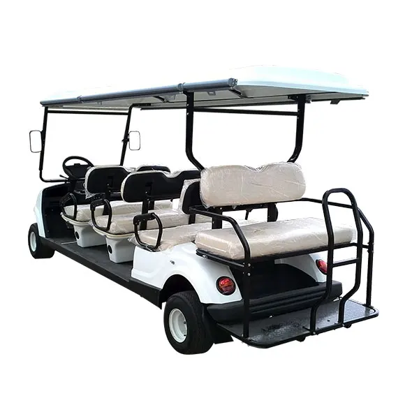 2021WELIFT  High Quality  8 Passenger Tourist Car Electric Golf Cart Max Black Red White Motor Battery Time Charging Origin Type