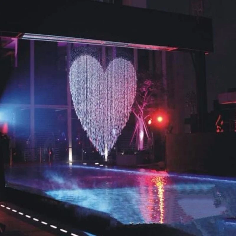 Stage Wedding Decoration Music Digital Water Curtain