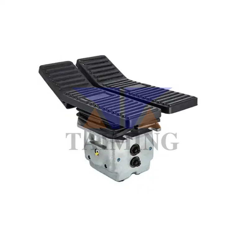 TEM Excavator Parts Foot Pedal Brake Valve Pedal Valve Oil Hole For Excavator E312C E320C E320D E330C
