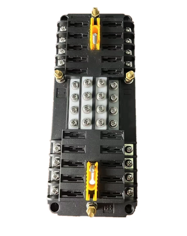 16 Way Fuse Box Dual Circuit Automotive Fuse Box Holder Panel