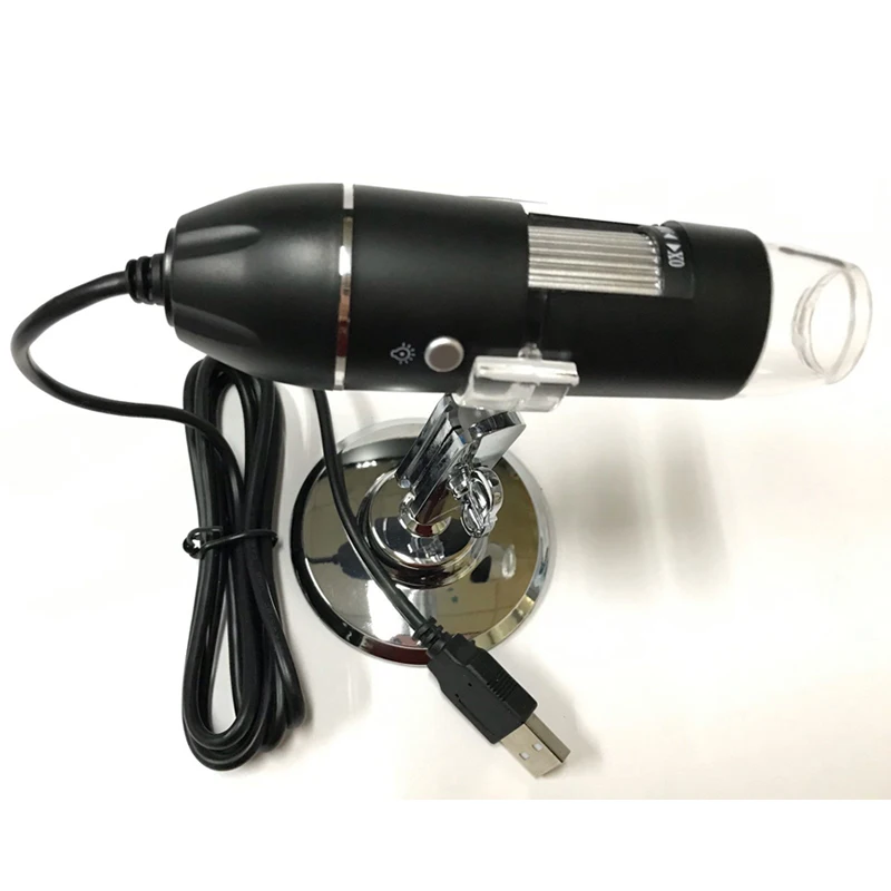 Portable black 50x-1000X inspection camera wifi microscope wireless portable microscope