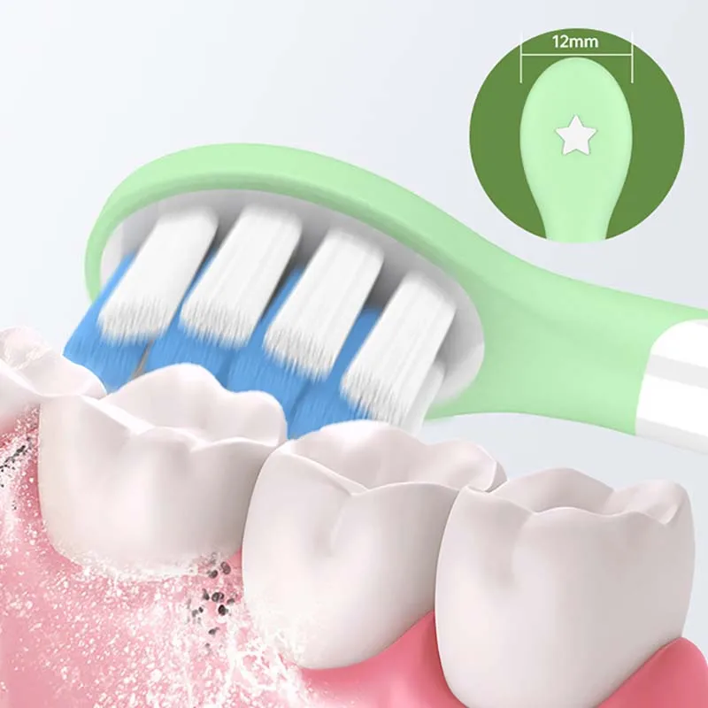 Baolijie Wholesale Silicone Brush Head Long Standby Electric Rechargeable Electric Toothbrush For Children