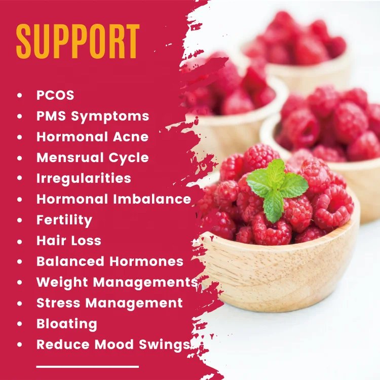 Customized Alleviates Mood Swings and Hot Flashes Hormonal Balance Tea