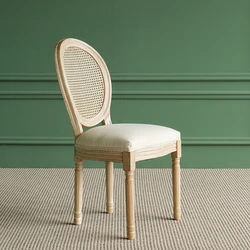 Wholesale Antique Design Restaurant Ghost Solid Wood Furniture Louis Kitchen  Dining Chair