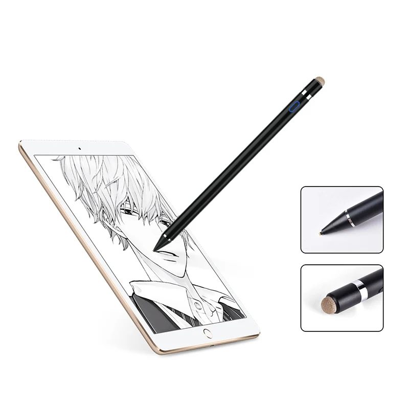 
2021 Amazon Hot capacitive caneta lapiz tactil Digital Stylus Pen writing smart Touch screen tablet stylus pen 