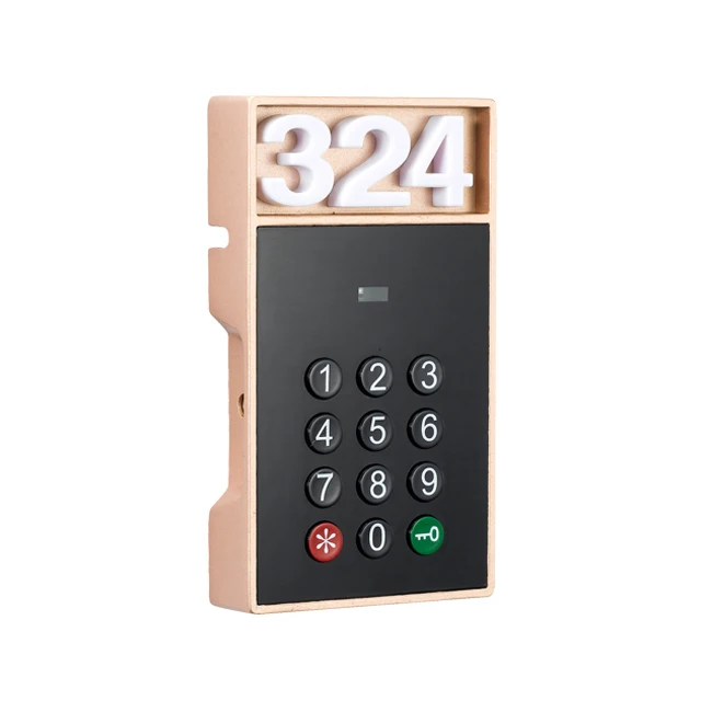Digital Zinc Alloy Password Code Cabinet Lock With Free RFID Wristband