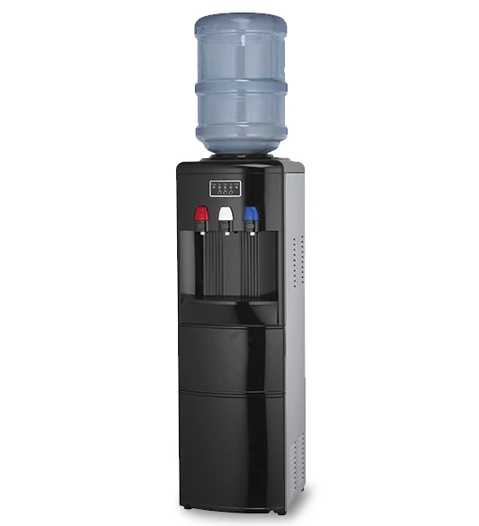 Hot and Cold Compressor Cooling Water Dispenser With Ice Maker