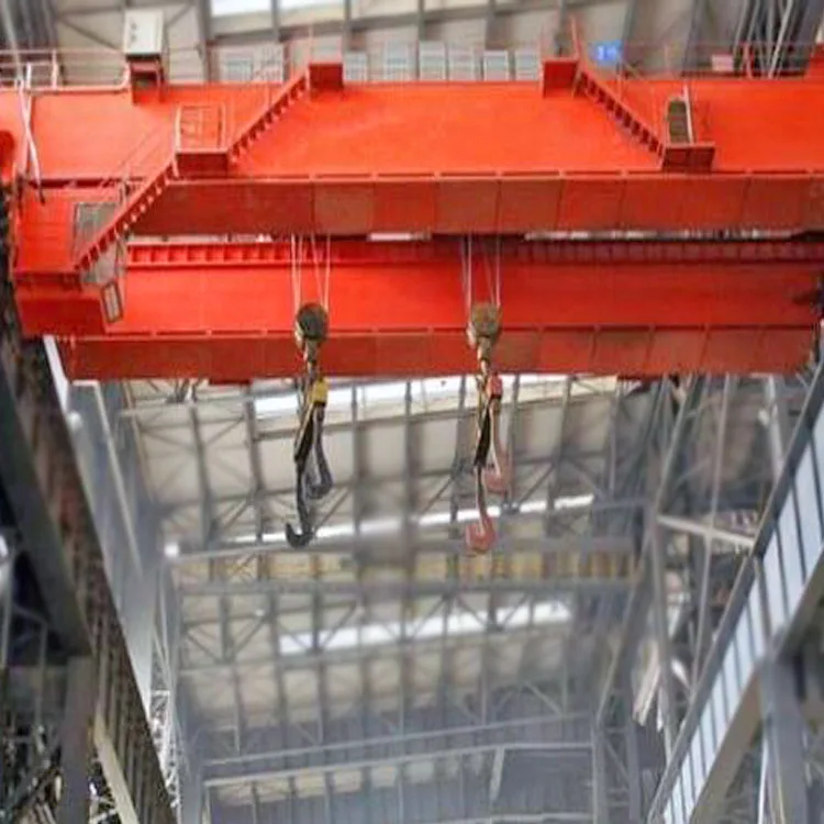 New 80t Waste Grab Cranes Bridge Crane with High Efficiency Motor Gear Pump PLC-for Waste and Refuse Management