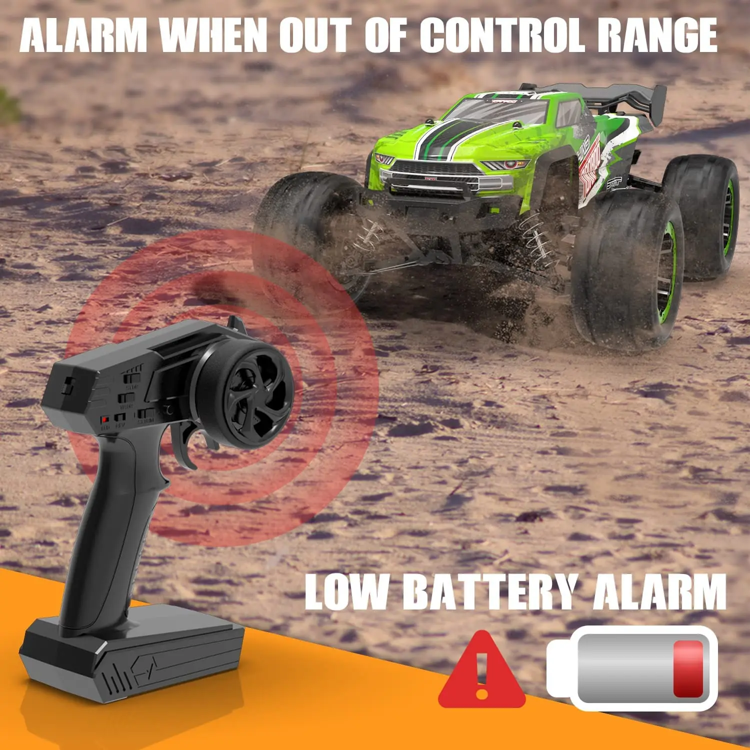 Wholesale High Speed RC Car 1/16 1:16 Scale RC Truck 2.4G 4WD Off Road Racing Car Toys Christmas Gifts 785-7