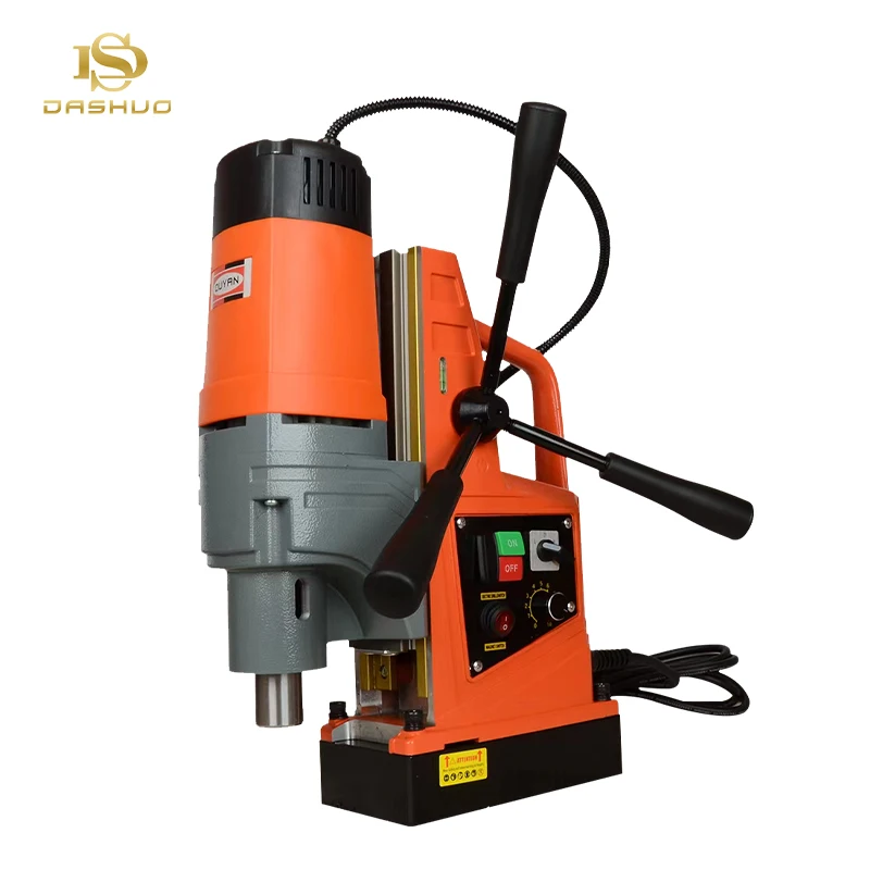 DASHUO MAX23MM Magnetic Drilling Machines Maximum drilling diameter 23mm 1500W Professional grade Adjustable Speed