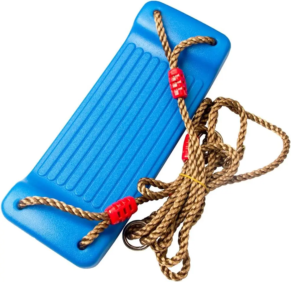 Certificated Outdoor Indoor Tree Rope Swing Plastic Play Kids Baby Swing Set