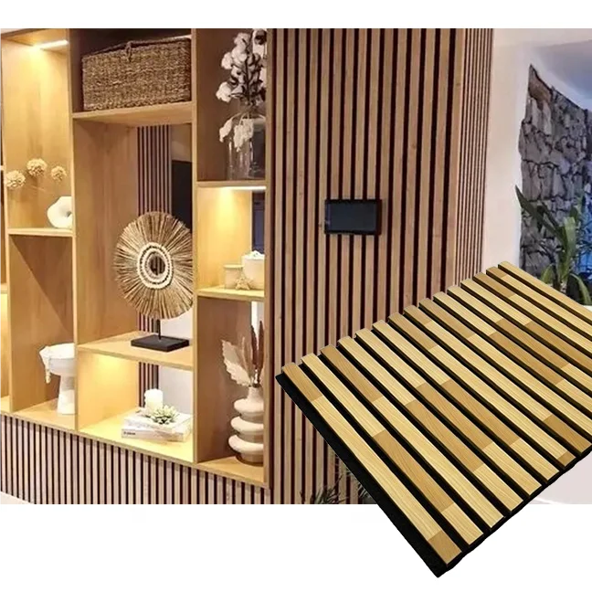 Высококачественные звукоизоляционные стеновые панели Mdf Akupanel деревянные настенные акустические войлочные для внутренней отделки стен