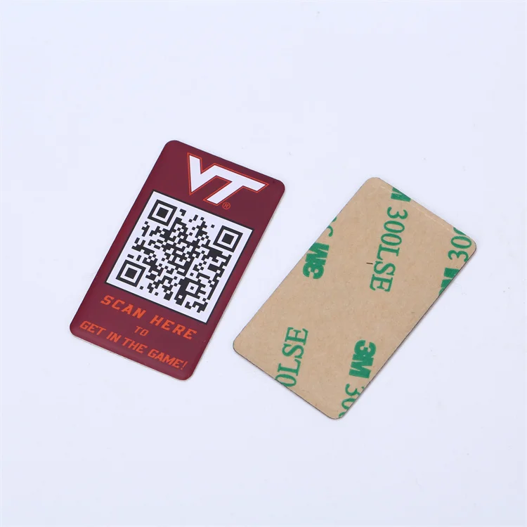 Factory Cheap Aluminum Barcode QR Code Tag Custom Metal Laser Number Label for Outdoor use