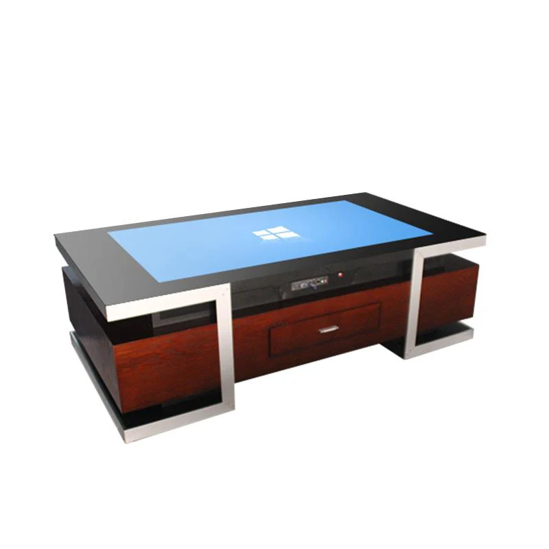 
Lcd interactive multi function smart touch screen coffee table kiosk for bar/home/kids/conference 