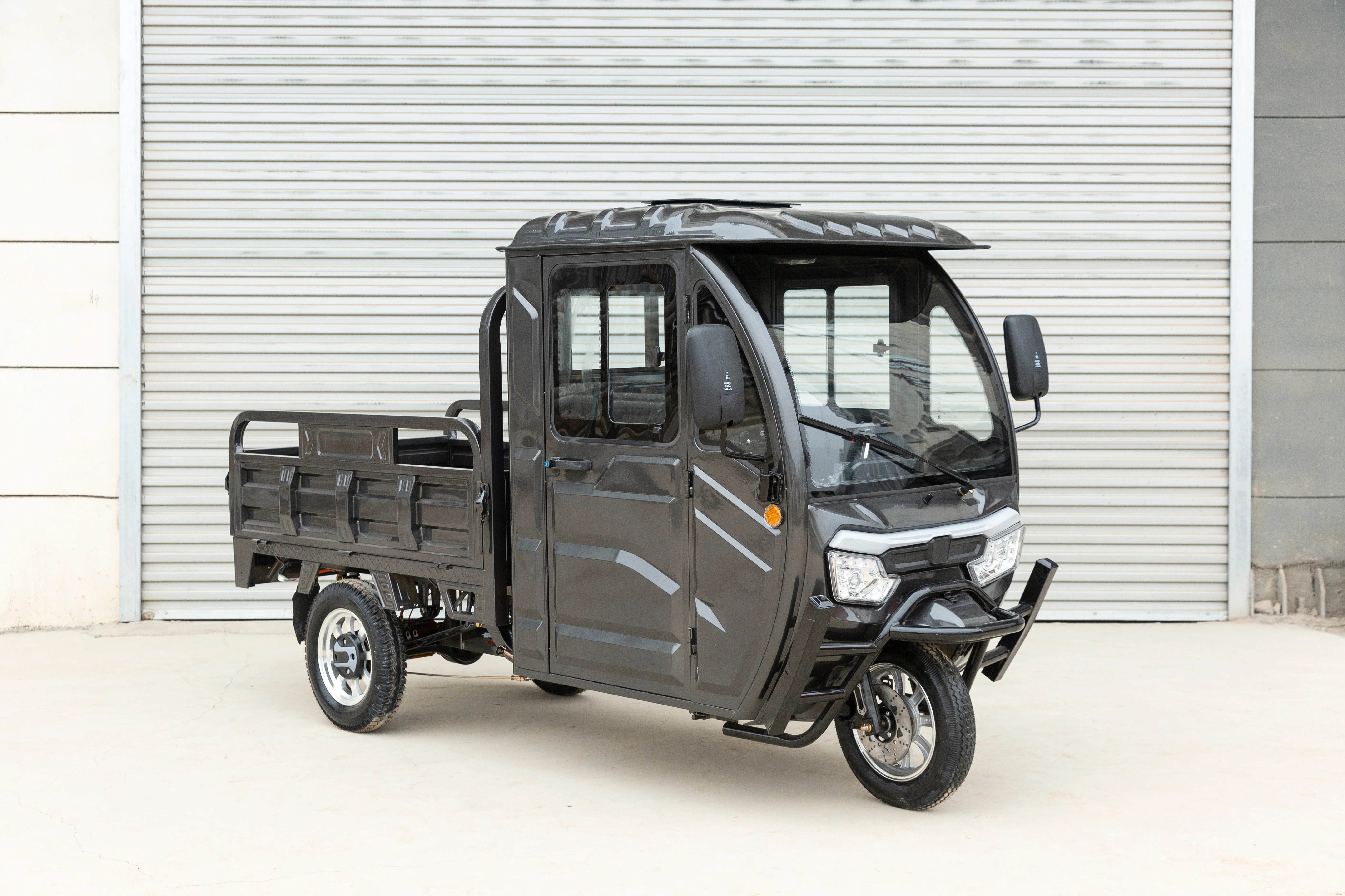 2000w 3000w 72V 52Ah/58AH Lead-acid battery three wheels electric bike 3 wheels tricycles with roof