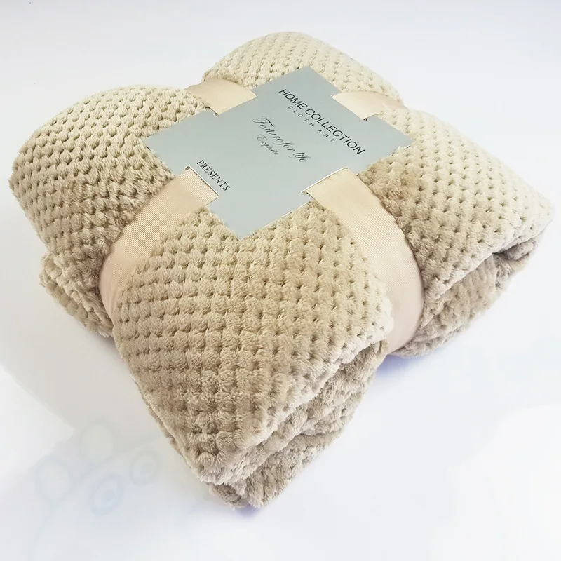 Bilink 120x200cm Colorful merbau coral blanket for yoga